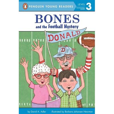 Bones and the Football Mystery, Taschenbuch von David A. Adler, Random House N.Y., 978-0-448-47942-2