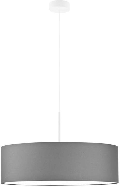 17 Stories Aubrionna 4 - Light Drum Pendant Gray/White