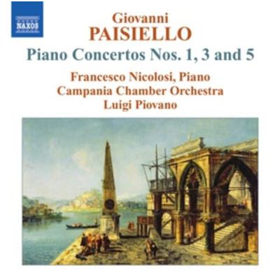 Nicolosi/Piovano/Campania KO: Klavierkonzerte 1,3+5 - Nicolosi,Piovano,Campania KO, CD