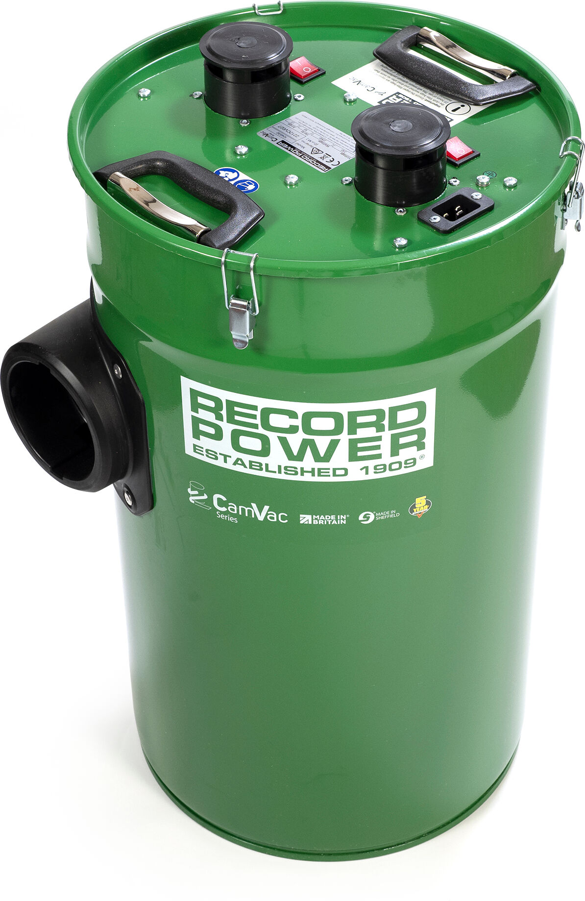 Record Power Ltd. Zyklon Werkstatt Absauganlage CGV 336 mit 2 Motoren