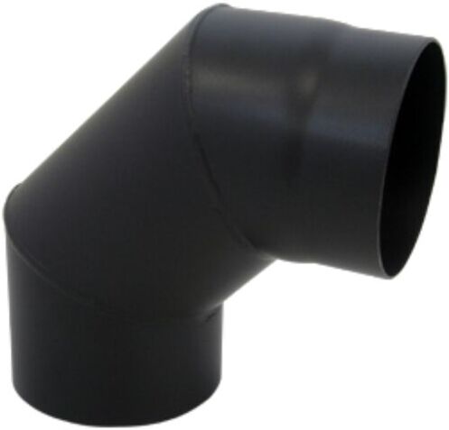 Bertrams ST-Pu Segmentbogen 08SB90-160L 90°, 160 mm, geschweißt, pulverbeschichtet, schwarz