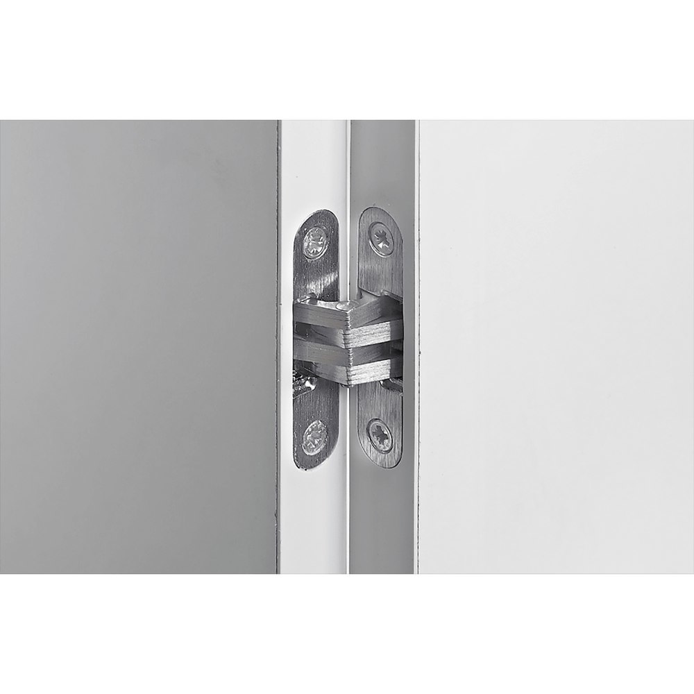Hettich Möbel- Einfrässcharnier, abgerundet, 180°, TS 18- 25mm Länge 43,7mm,Breite 12,4mm,Topftiefe 18,3mm 9133178