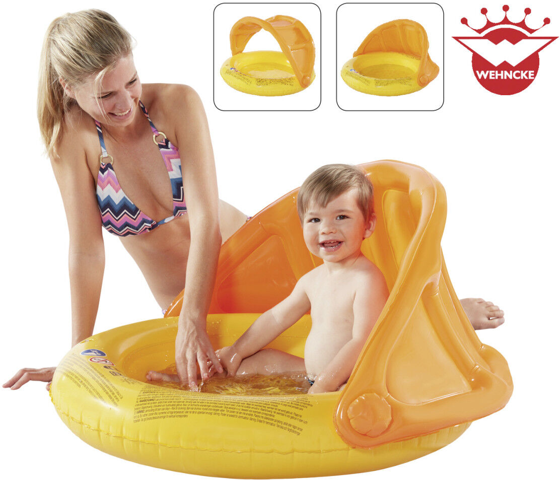 Happy People Babypool mit Sonnendach, 85 x 54 cm