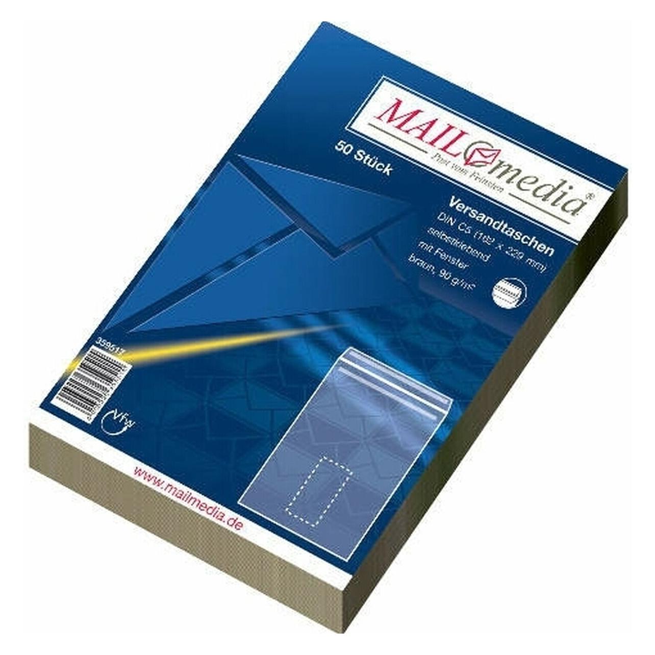 Elepa Couvert mit Fenster links (50 Stk.) (359517)