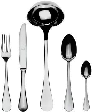 Mepra Brescia Flatware Set - 49 Pieces - Stainless Steel