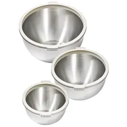 Lieblingsglas Rührschüssel mit Glasdeckel 3er Set