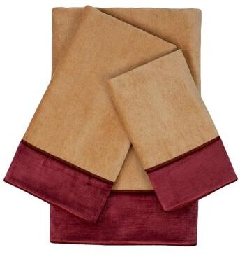 Sherry Kline Centinela 3-piece Embellished Towel Set - 13 x 18 x 0.5/16 x 25 x 0.5/25 x 48 x 0.5