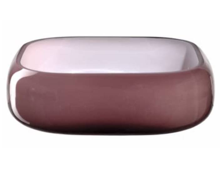 LEONARDO HOME Schale 23x23 Bordeaux Milano