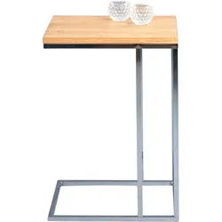 Beistelltisch FINN (BHT 38x62x43 cm) - braun - BHT 38x62x43 cm