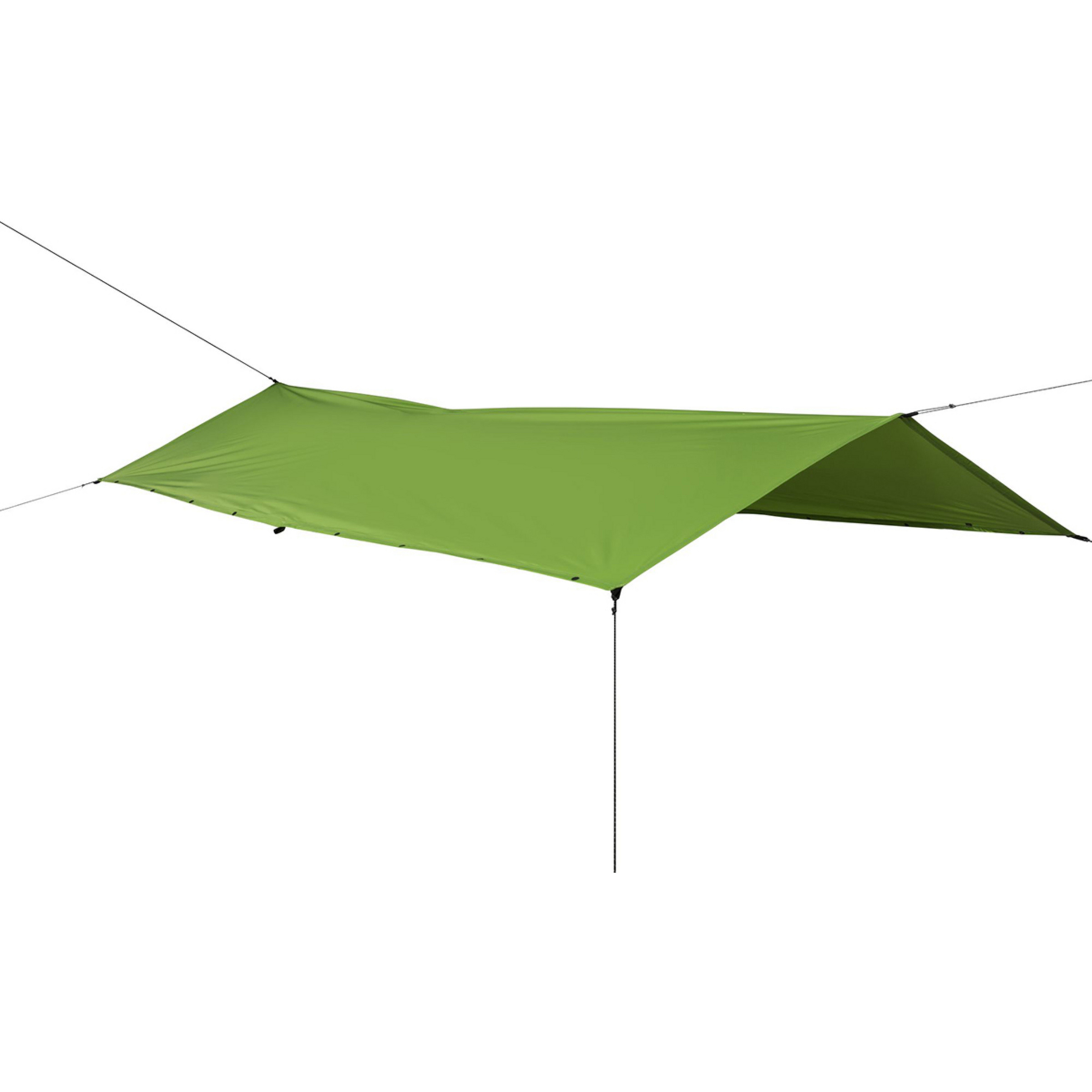 Sea to Summit Nylon Tarp Poncho Regenjacke gruen Camping Klein verpackbar Wasserabweisend