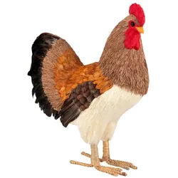 VEPATIM Henne aus Naturmaterialien Ostern Osterdeko 49 cm