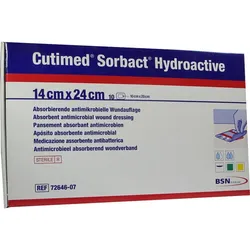 Cutimed Sorbact Hydroactive 14x24cm 10 ST