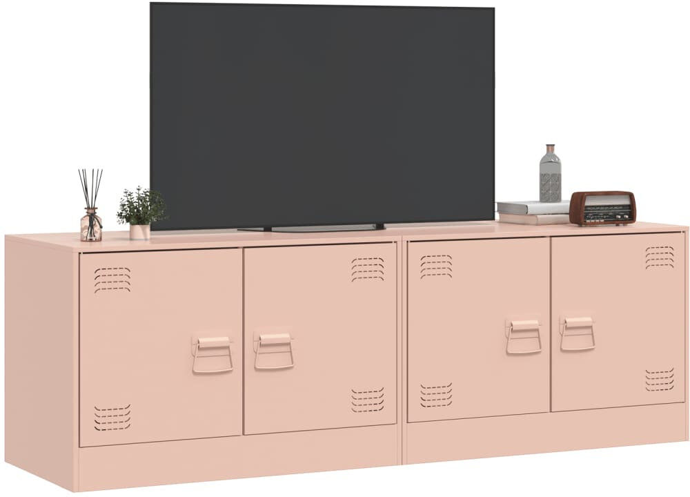 Latitude Run Ardussi TV Stand for TVs up to 24" Antique Pink 24"