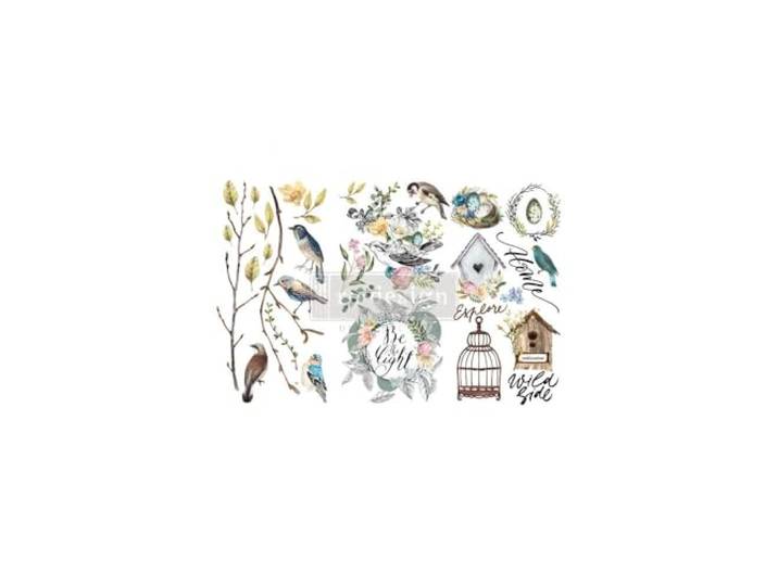 Re-Design met Prima Decor Transfers 6 x 12 Garden Marvels