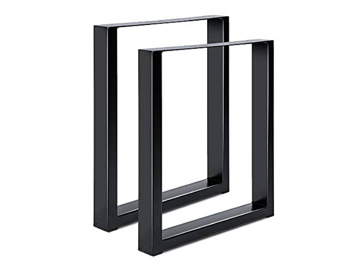Magnetic Mobel 2X T ischgestell Tischkufen Rohstahl Design Industrielook Tischbeine Tischuntergestell Metall Stahl schwarz (600x720)