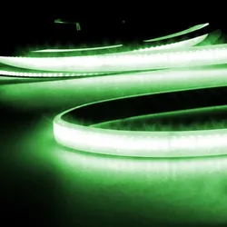 ISOLED Outdoor LED Strip AQUA CRI9B LINEAR 48V-Flexband, IP68, 240 LED/m, 8W/m, dimmbar, grün, 30m Rolle / 1.2cm ISO-114239