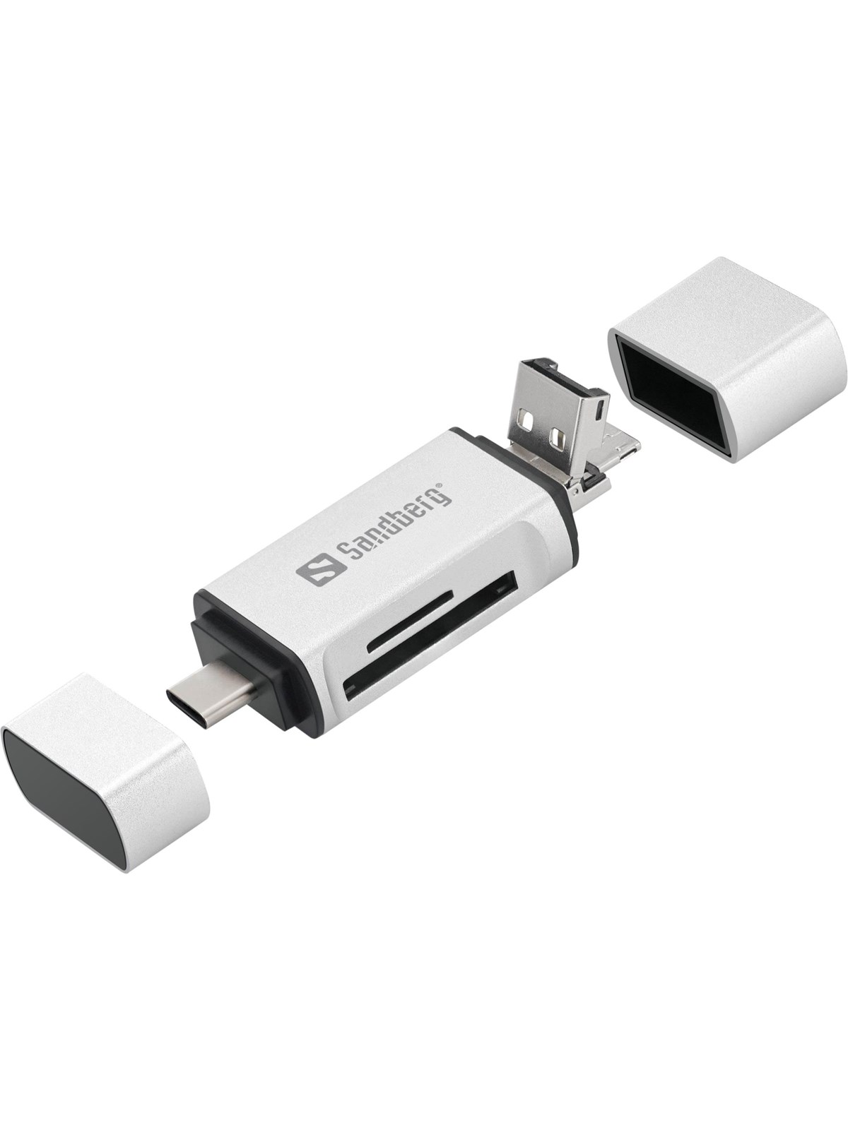 Sandberg Card Reader - USB-C | USB-A | Micro-USB | SD/Micro SD