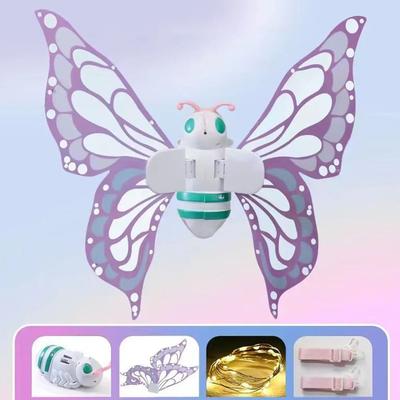 Uplift Picks LED Fairy Wings Light Up Moving Butterfly Costume Wings For Kids LED Fairy Wings Light Up Moving Butterfly Costume Wings For Kids
