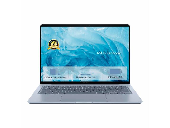 PC portable 14'' (39,6 cm) OLED SnapDragon Zenbook 14 UX3480QA-U1181W ASUS