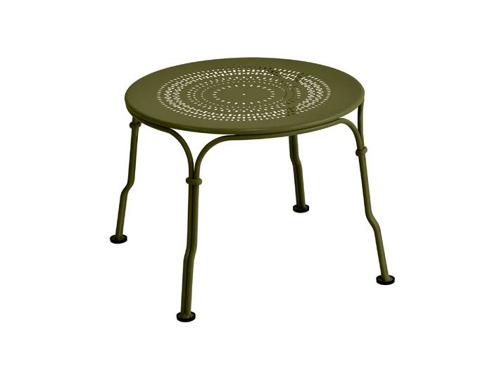 Beistelltisch, Stahl, Ø 45 cm, Kompakt & Wetterbeständig, Klassisch-Modern, Fermob