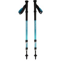 Trekkingstöcke Trail Back, Fitnessgerät 1 Paar, 100 bis 140 cm, Creek Blue