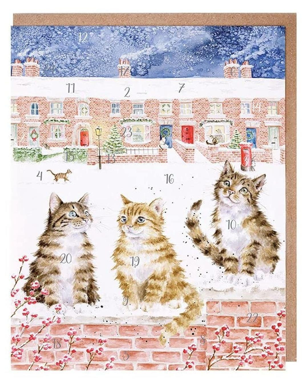 In The Lane - Snow Is Glistening Adventkalenderkaart