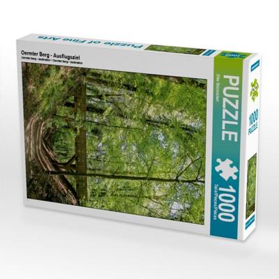CALVENDO Puzzle Oermter Berg - Ausflugsziel 1000 Teile Puzzle hoch | 1000 Teile Lege-Größe 64 × 48 cm Foto-Puzzle für glückliche Stunden