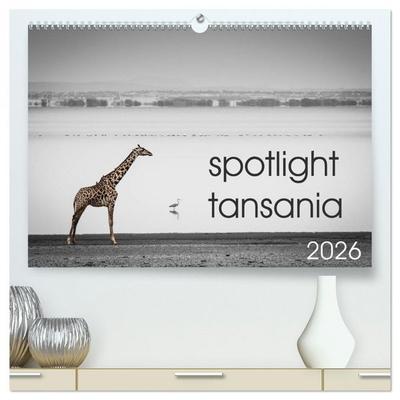 spotlight tansania (hochwertiger Premium Wandkalender 2026 DIN A2 quer), Kunstdruck in Hochglanz