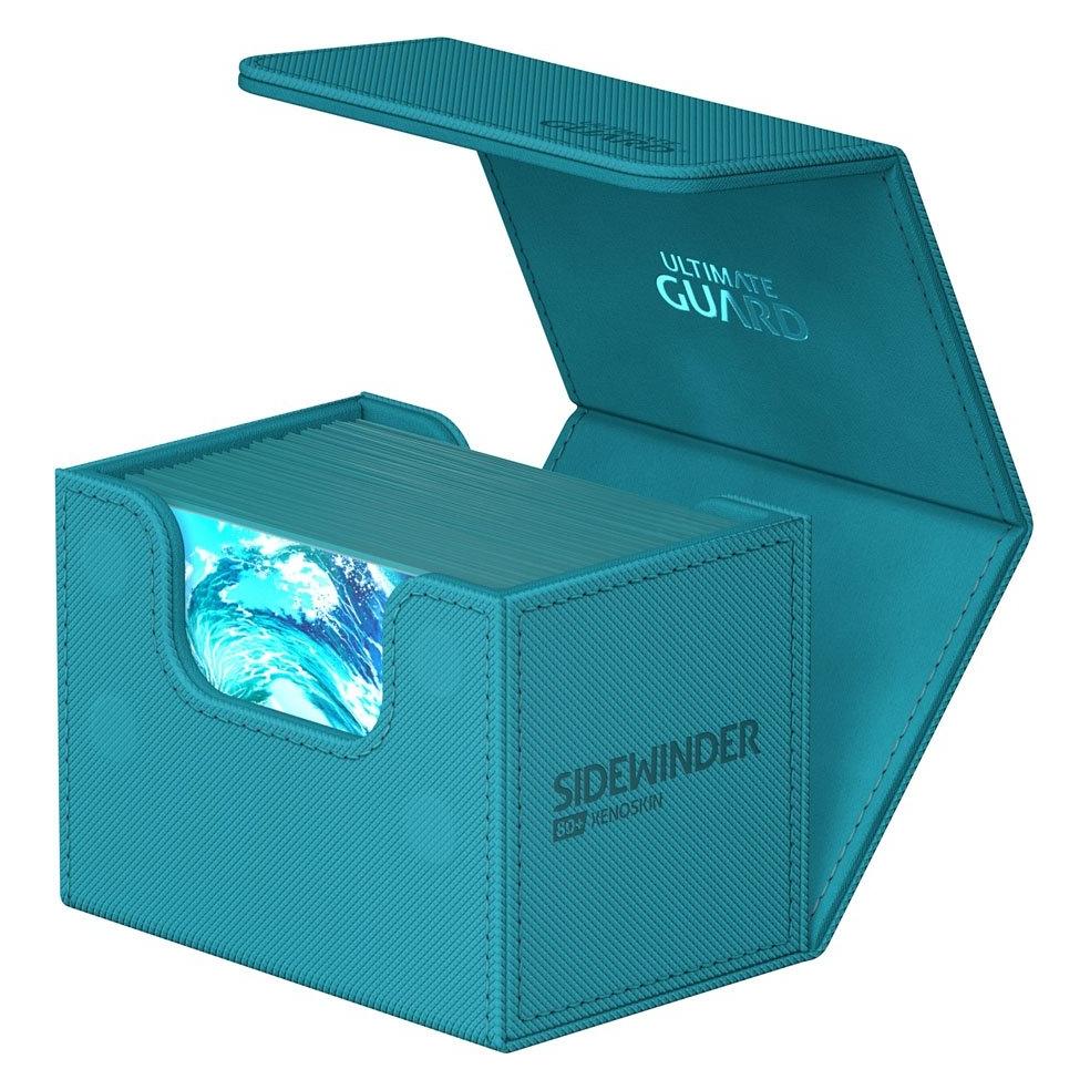 Ultimate Guard Kartenbox XenoSkin Sidewinder Monocolor 80+ Petrolblau (UGD011207)