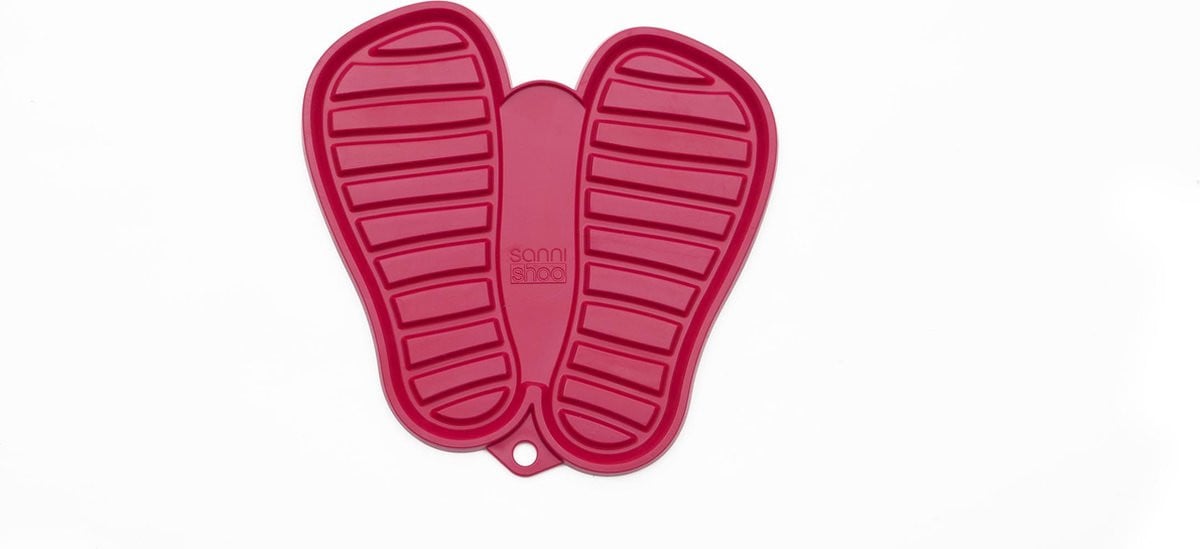 Sanni Shoo Pad Deurmat voor schoenen maat 30 - Raspberry