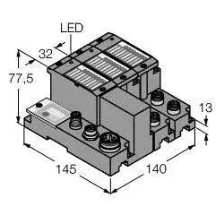 Turck Set f. einf. I/O-Kommunik. TI-BL67-EN-S-4