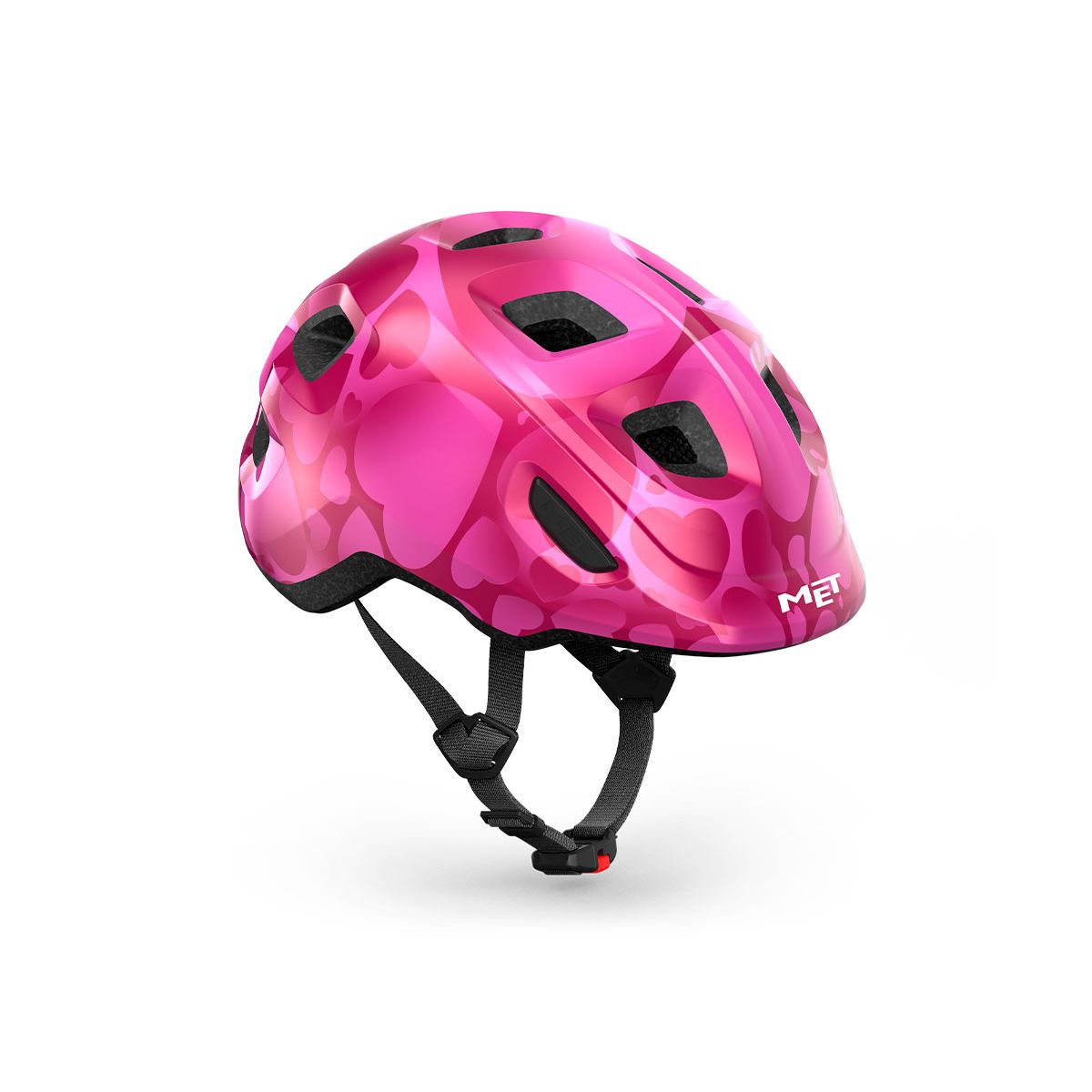 MET Hooray pink hearts | gloss (PH1) XS 3HM144CE00-PH1-XS