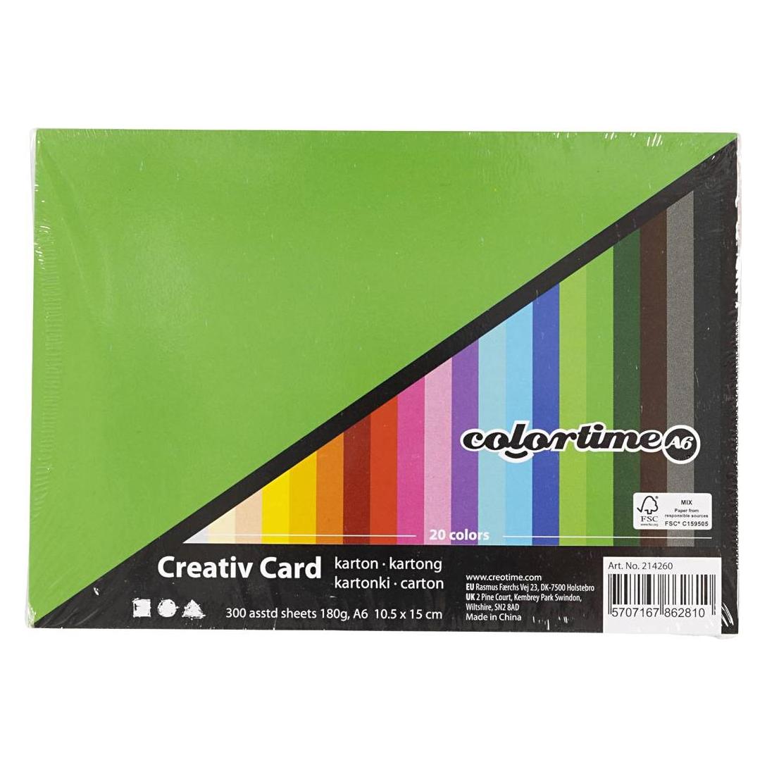 Colortime Creative Card (180 g/m², 1x) (5707167862810)