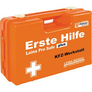 Leina-Werke Erste-Hilfe-Koffer Pro Safe Plus DIN 13169, KFZ-Werkstatt, REF 21121, Zusatzausstattung