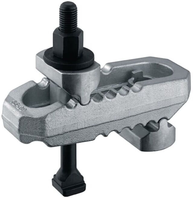 Pince de serrage AMF n° 6312V 20-M20x20x20x250 crocodile réglable avec porte-comptoir (374942)