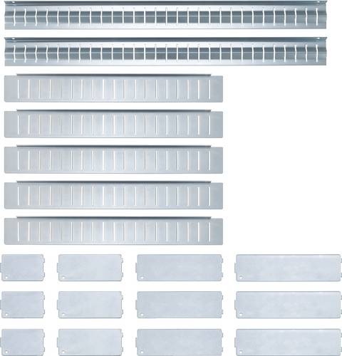 KS Tools 875.9940 Schubladen-Einteiler-Satz Blech 23 Teile