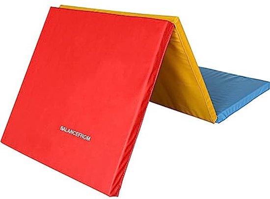 Famanu Trainingsmat 5 cm - Faltbar mit Handgriffen für MMA und Gymnastik