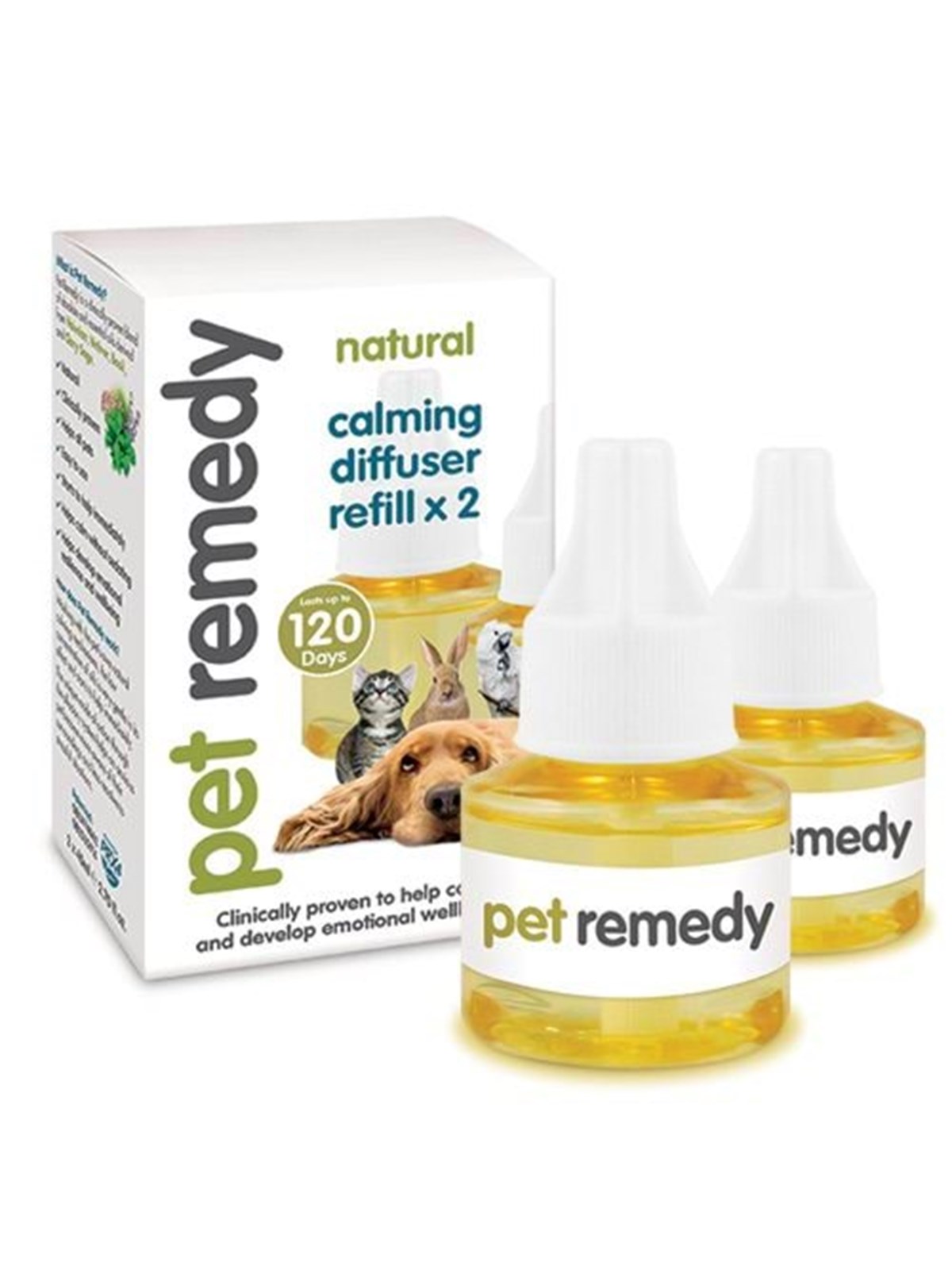 Pet Remedy Vernebler Nachfüllung 2x40 ml. für 2x60 Tage