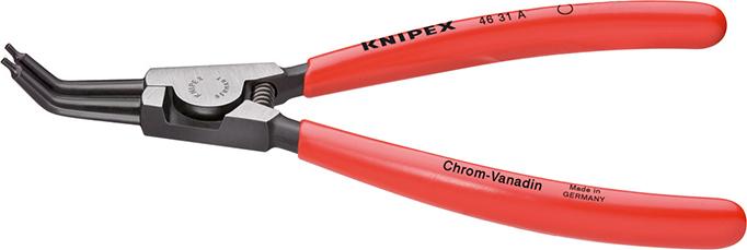 KNIPEX Sicherungsringzange für Außenringe, gewinkelt