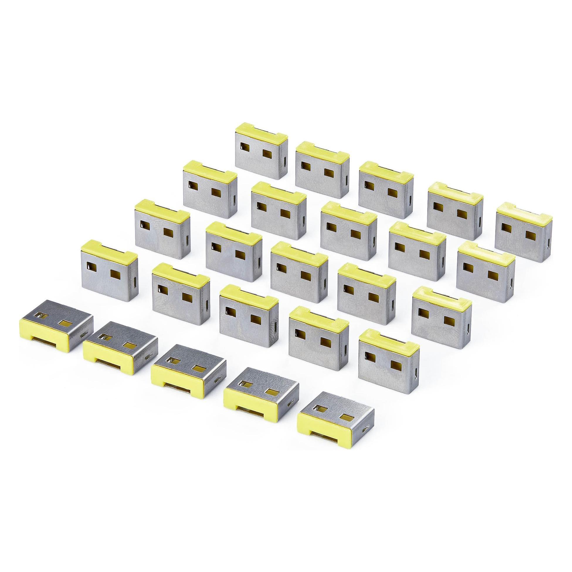 StarTech USB-A Port Blocker Plugs Spare Plugs For (25P-USB-A-BLOCKER)