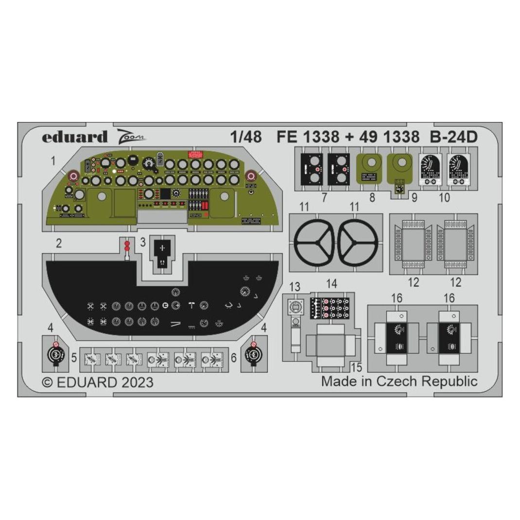 Eduard B-24D 1/48 REVELL (FE1338)