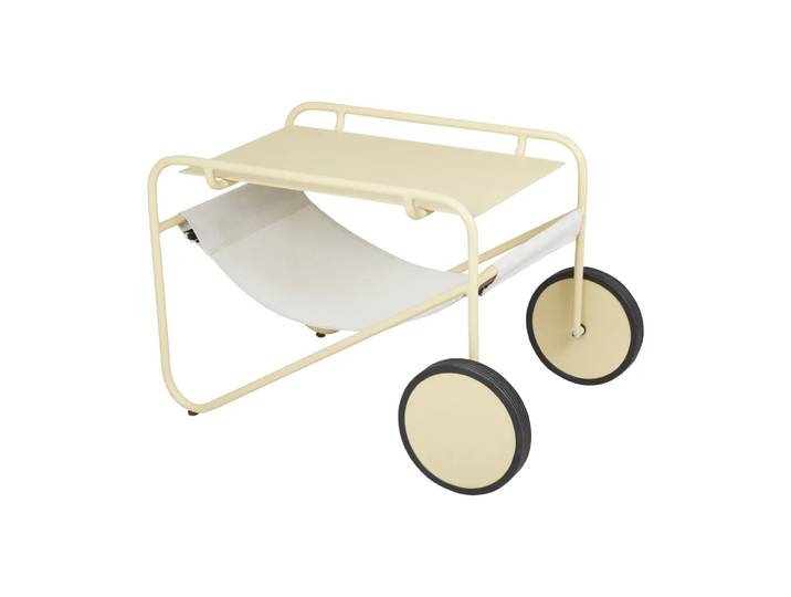 Brafab Table d appoint Poul Table Lemon-off white, 72x44 cm'