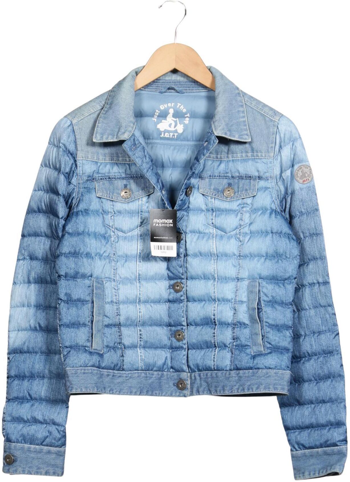 Jott Damen Jacke, Hellblau, Gr. L, Synthetik / Daunen - Second Hand