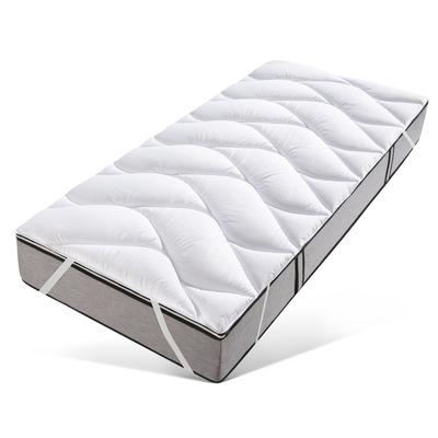 Matratzenauflage OTTO HOME "Antibac Auflage 90x200 cm, 140x200 cm und weiteren Größen", weiß, B:90cm H:3cm L:190cm, Bezug: 100% Polyester, Matratzenzubehör, Matratzen-Auflage oder Topper-Auflage zum Schutz