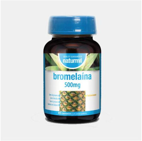 NATURMIL BROMELAINA 500mg 45 COMPRIMIDOS