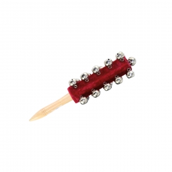 holzspielerei Schellenbaum mit 21 Glocken rot 279842