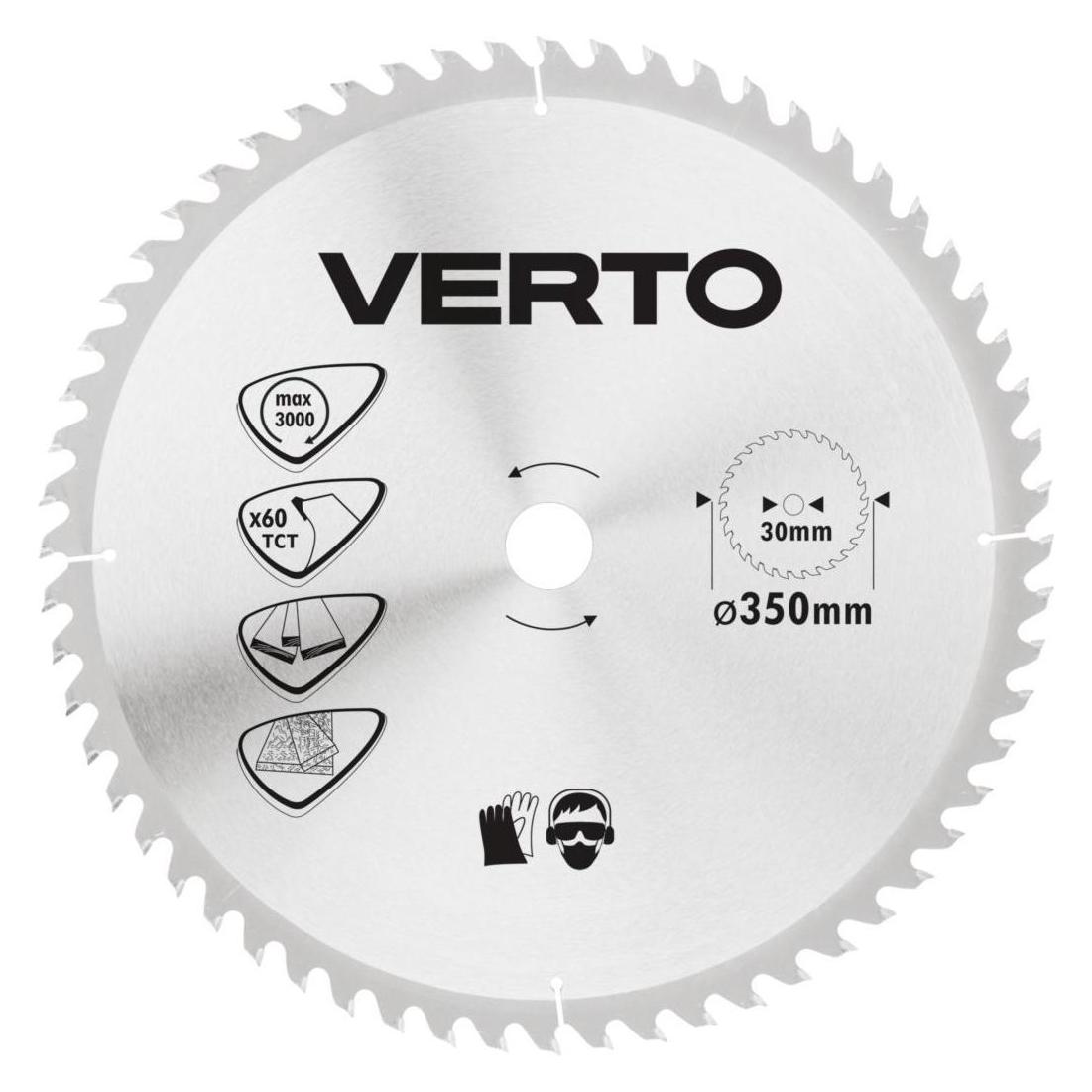Verto Kreissäge 350x30mm 60Z 61H144 (61H144)