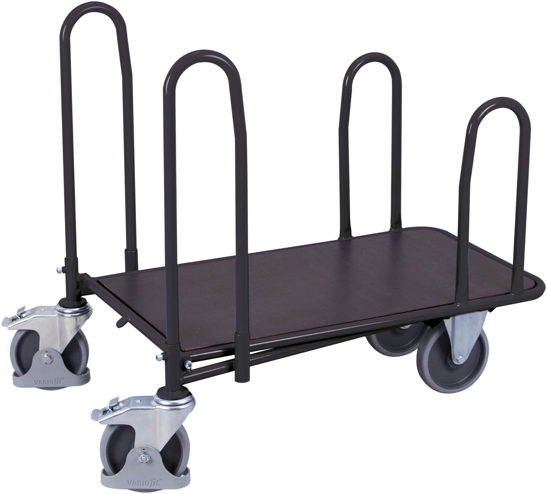 Variofit Wagen mit 4 Seitenbügeln RAL 7016 (sw-700.121/AG)