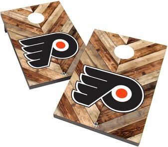 Skip's Garage Philadelphia Flyers 2x4 NHL Cornhole Bag Toss