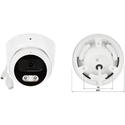 APTI Kamera IP KAMERA IP APTI-AI803VA2IL-28W - 8.3Mpx 4K UHD 2.8mm (3840 x 2160 Pixels), Netzwerkkamera